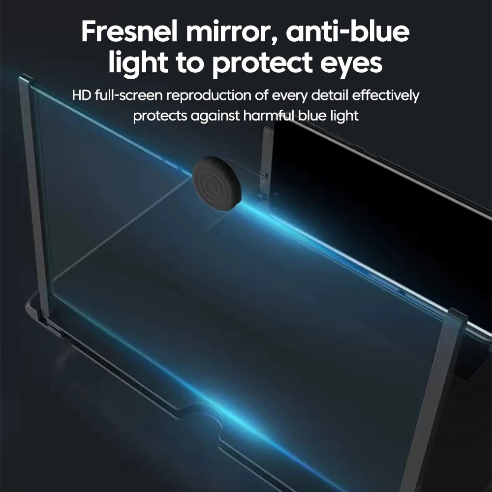 Phone Screen Magnifier Stand For Mobile Videos 12 Inch